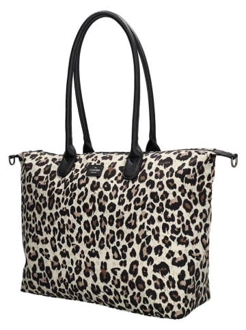 Charm Schoudertas crème/zwart - (B)30 x (H)20 x (D)11 cm