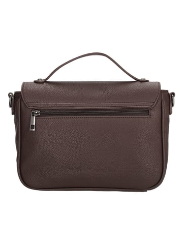 Charm Handtas donkerbruin - (B)25 x (H)19 x (D)9 cm