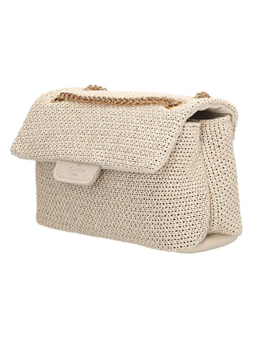 Charm Torebka w kolorze beżowym - 22 x 14 x 8 cm