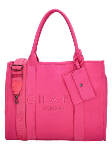 Charm Schultertasche in Pink - (B)42 x (H)34 x (T)16 cm