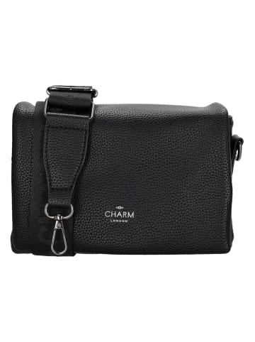 Charm Schoudertas zwart - (B)21 x (H)12 x (D)7,5 cm