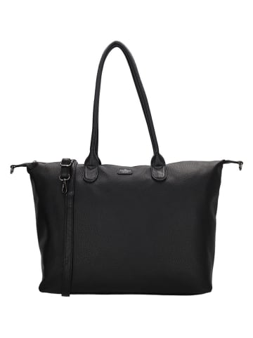 Charm Torebka w kolorze czarnym - 42 x 25 x 15 cm