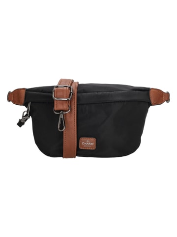 Charm Gürteltasche in Schwarz - (B)22 x (H)14 x (T)6 cm
