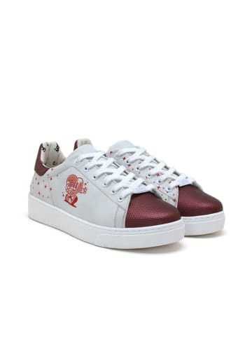 Goby Sneakersy w kolorze biało-czerwonym