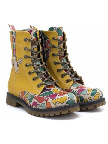 Goby Boots in Gelb/ Bunt