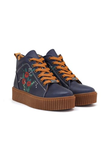 Goby Sneakersy w kolorze granatowym