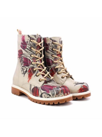 Goby Boots in Beige/ Bunt