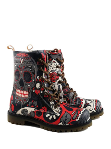 Goby Boots in Antrazit/ Bunt