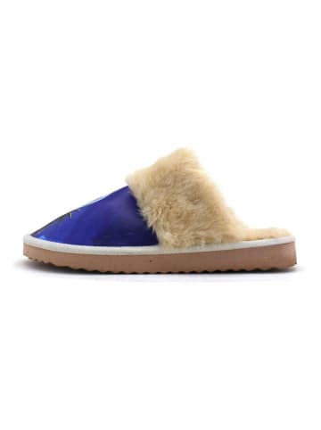 Neefs Pantoffels blauw/rood