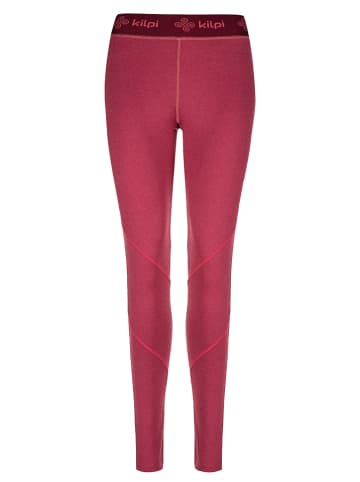Kilpi Legginsy sportowe "Invera" w kolorze czerwonym