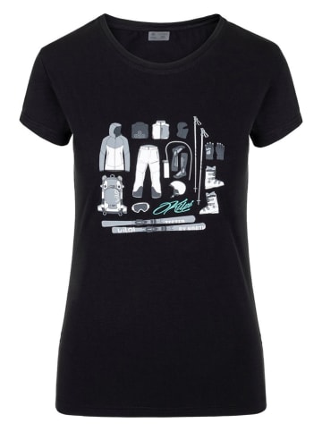Kilpi Shirt "Tornes" in Schwarz