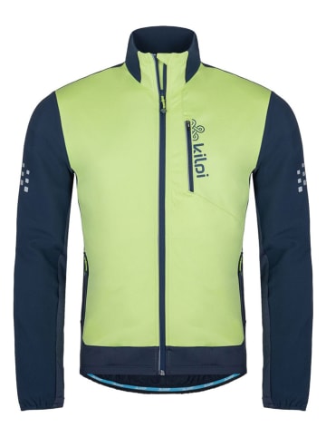Kilpi Softshelljacke "Nordim" in Dunkelblau/ Neongrün