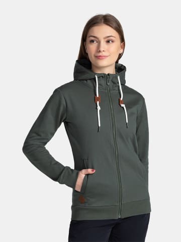 Kilpi Sweatvest "Bery" donkergroen