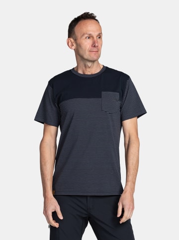 Kilpi Shirt "Sorga" zwart/grijs