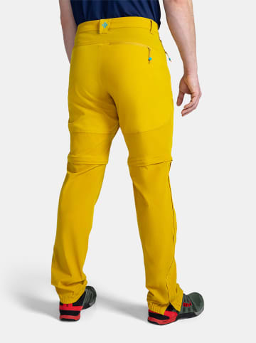 Kilpi Spodnie funkcyjne Zipp-Off "Hosio" w kolorze żółtym