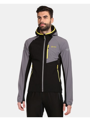 Kilpi Softshelljas "Baleo" grijs/ zwart