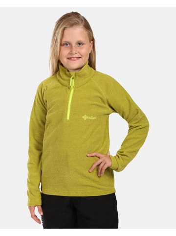 Kilpi Bluza polarowa "Almeri" w kolorze żółto-zielonym