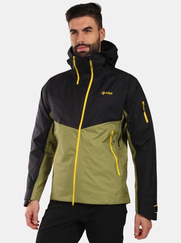 Kilpi Funktionsjacke "Metrix" in Grün/ Schwarz