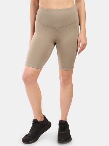Kilpi Legginsy funkcyjne "Artemi" w kolorze beżowym