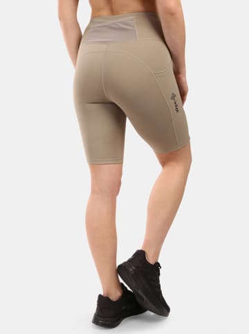 Kilpi Legginsy funkcyjne "Artemi" w kolorze beżowym