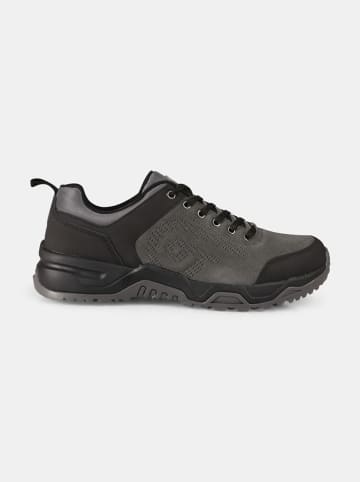 Kilpi Buty trekkingowe "Solanke" w kolorze szaro-czarnym