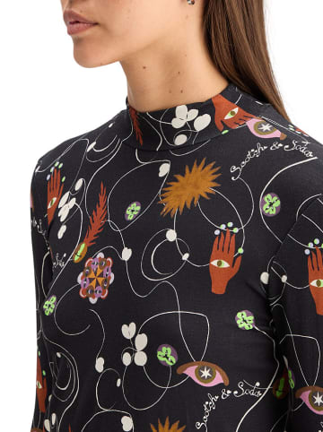 Scotch & Soda Longsleeve zwart