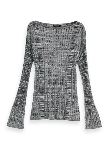 Scotch & Soda Trui zwart/wit