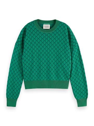 Scotch & Soda Sweter w kolorze zielonym