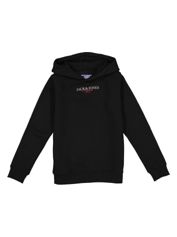 JACK & JONES Junior Hoodie "Billyburg" in Schwarz