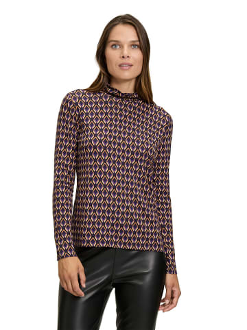 Betty Barclay Longsleeve paars/bruin/beige