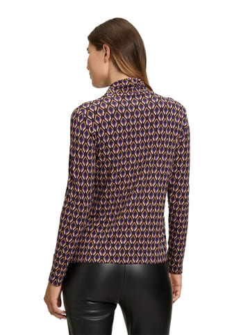 Betty Barclay Longsleeve in Violett/ Braun/ Beige