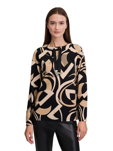 Betty Barclay Sweatshirt zwart/beige