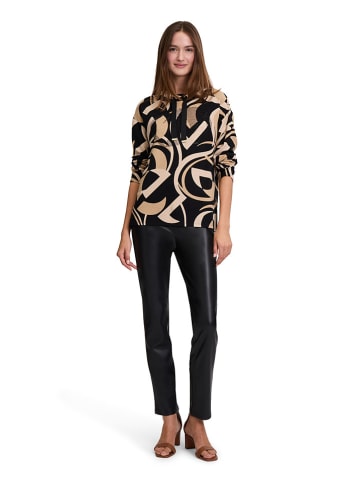 Betty Barclay Sweatshirt zwart/beige