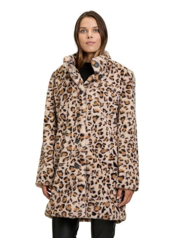 Betty Barclay Übergangsmantel in Camel/ Beige/ Schwarz