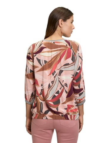 Betty Barclay Bluse in Rosé/ Braun/ Rot