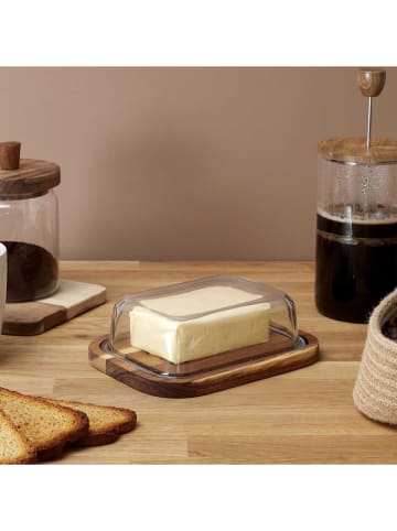 every ware Butterdose in Natur/ Transparent - (L)19 x (B)14 cm