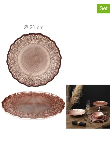 every ware Talerze (6 szt.) w kolorze miedzianym - Ø 21 cm