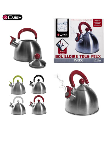 COOK CONCEPT Roestvrijstalen ketel - 1,5 l (verrassingsproduct)