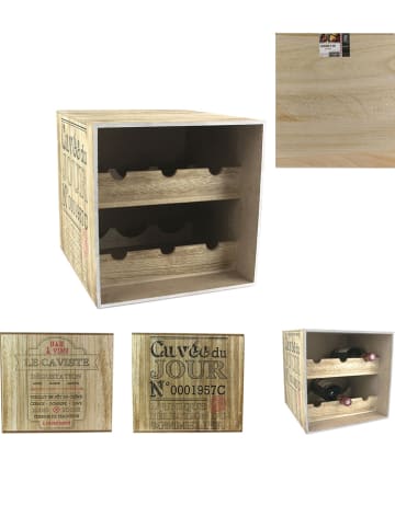 Garden Spirit Weinregal - (B)30 x (H)33,5 x (T)30 cm  (Überraschungsprodukt)