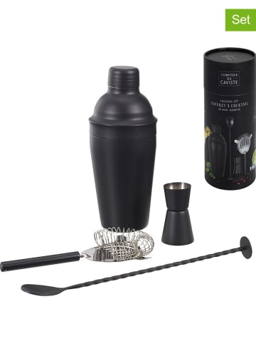 Garden Spirit 4-delige cocktailset zwart