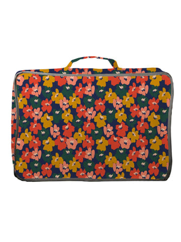 The Wild Hug Aufbewahrungsbox "Flowers" in Bunt - (B)36 x (H)11 x (T)25 cm