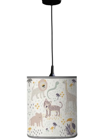 The Wild Hug Lampenschirm "Africa" in Grau - (T)25 cm