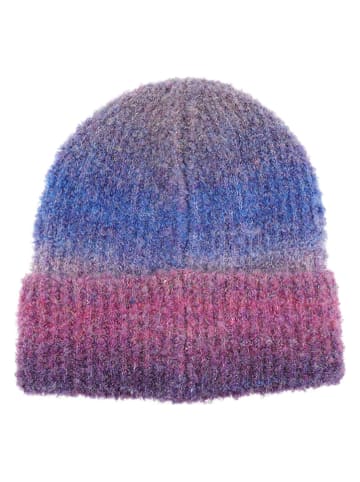 MaxiMo Czapka beanie w kolorze niebiesko-fioletowym