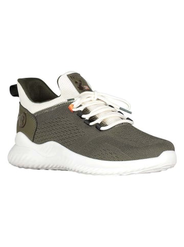 Geographical Norway Sneakersy "Obyone" w kolorze khaki