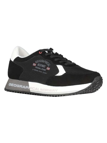 Geographical Norway Sneakersy "Ostyle" w kolorze czarnym