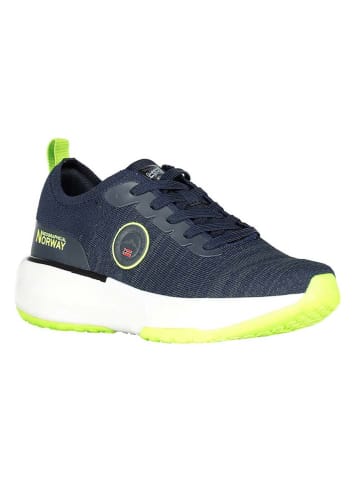 Geographical Norway Sneakersy "Oblendet" w kolorze granatowym