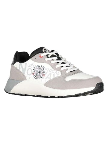 Geographical Norway Sneakersy "Otag" w kolorze biało-beżowym