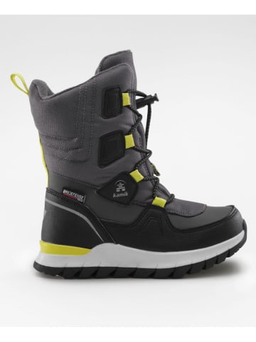 Kamik Kozaki zimowe "Bouncer 2" w kolorze antracytowym