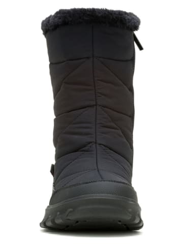 Kamik Kozaki zimowe "Snowdonzip" w kolorze czarnym