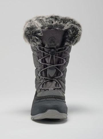 Kamik Kozaki zimowe "Momentum 3" w kolorze antracytowym